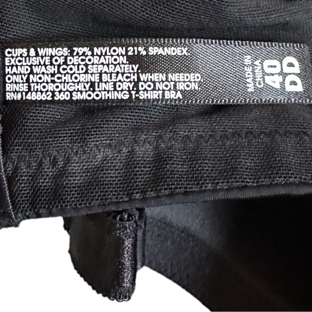 Torrid Smoothing Solid Black Essential T-Shirt Br… - image 5